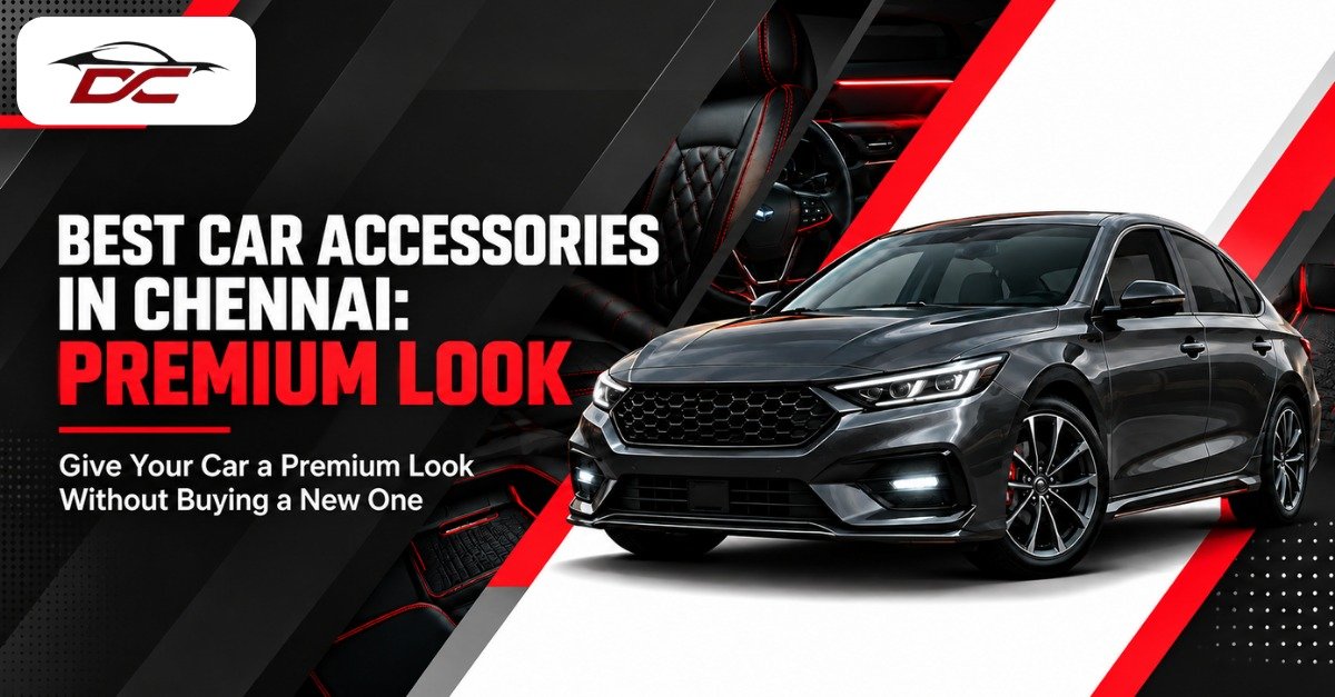 Best car accessories in Chennai, including seat covers, car music systems, interior decor, and parking accessories.